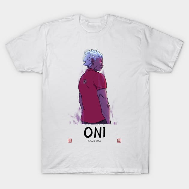 Oni - Casual Style T-Shirt by HeyJay